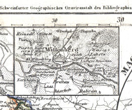 Meyer's Zeitungs-Atlas (1849-1852)
60c. Wittenberg