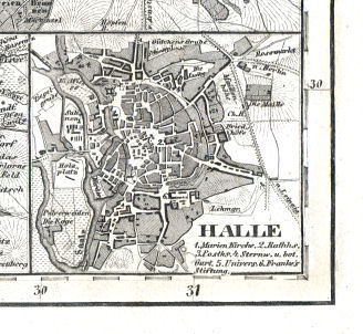 Meyer's Zeitungs-Atlas (1849-1852)
60l. Halle