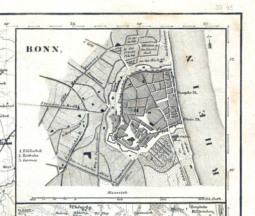 Meyer's Zeitungs-Atlas (1849-1852)
62b. Bonn