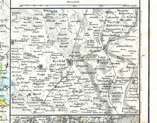 Meyer's Zeitungs-Atlas (1849-1852)
62d. Krefeld