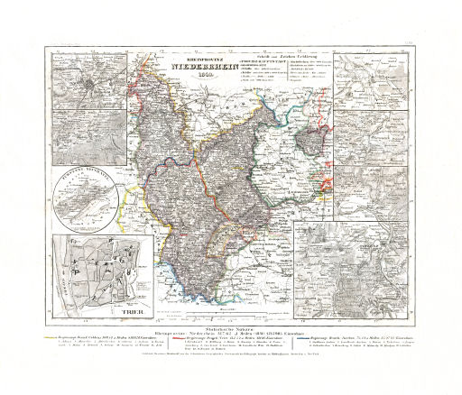 Meyer's Zeitungs-Atlas (1849-1852)
63. Rheinprovinz Niederrhein (Nº&nbsp;59, 1849)
