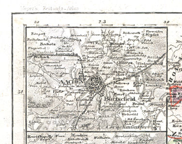 Meyer's Zeitungs-Atlas (1849-1852)
63a. Aachen