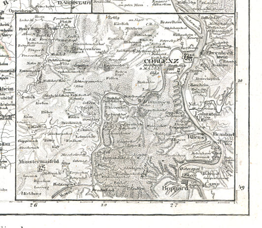Meyer's Zeitungs-Atlas (1849-1852)
63h. Coblenz