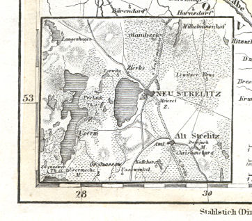 Meyer's Zeitungs-Atlas (1849-1852)
66c. Alt und Neu Strelitz