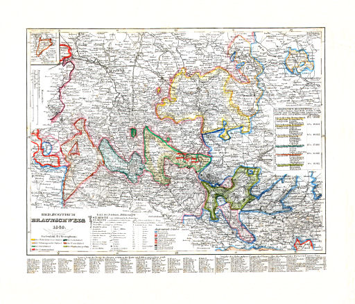 Meyer's Zeitungs-Atlas (1849-1852)
71. Herzogthum Braunschweig (Nº&nbsp;41, 1849)