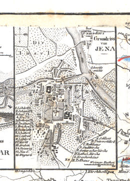 Meyer's Zeitungs-Atlas (1849-1852)
74b. Grundriss von Jena