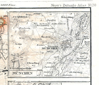 Meyer's Zeitungs-Atlas (1849-1852)
78a. München