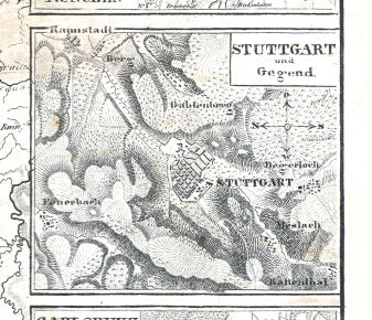 Meyer's Zeitungs-Atlas (1849-1852)
78b. Stuttgart und Gegend