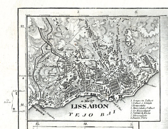 Meyer's Zeitungs-Atlas (1849-1852)
83a. Lissabon