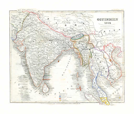 Meyer's Zeitungs-Atlas (1849-1852)
86. Ostindien (Nº&nbsp;54, 1849)