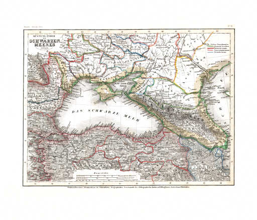 Meyer's Zeitungs-Atlas (1849-1852)
88. Küstenländer des Schwarzen Meeres (Nº&nbsp;78, 1850)