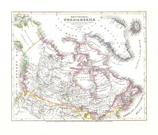 Meyer's Zeitungs-Atlas (1849-1852)
89. Britisches Nord-America (Nº&nbsp;5, 1849)