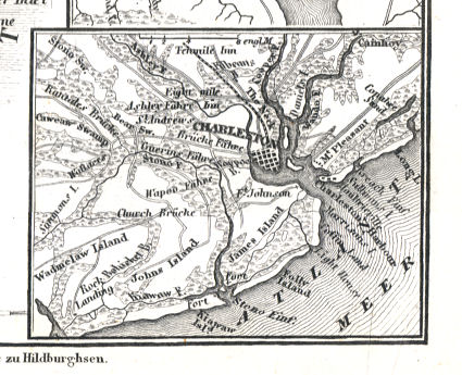 Meyer's Zeitungs-Atlas (1849-1852)
93d. Charleston