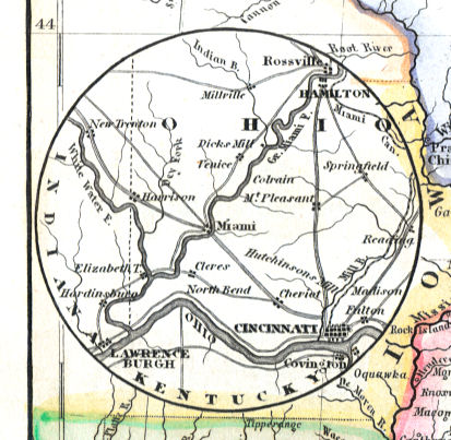 Meyer's Zeitungs-Atlas (1849-1852)
94a. Cincinnati
