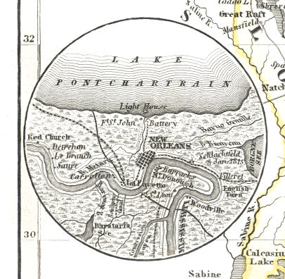 Meyer's Zeitungs-Atlas (1849-1852)
95a. New Orleans