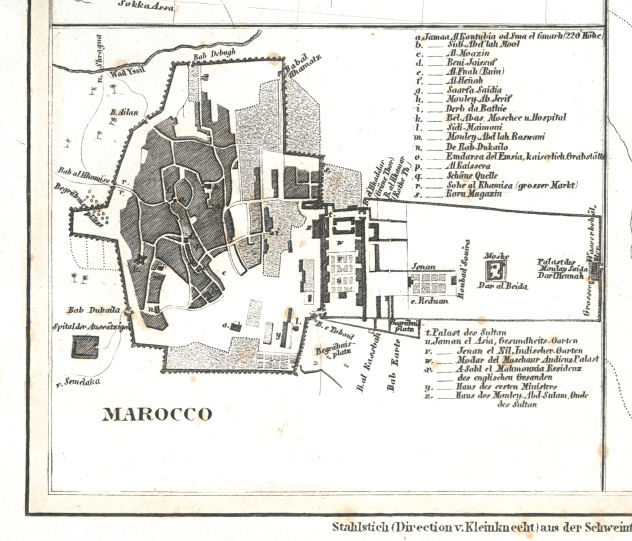 Meyer's Zeitungs-Atlas (1849-1852)
103a. Marocco