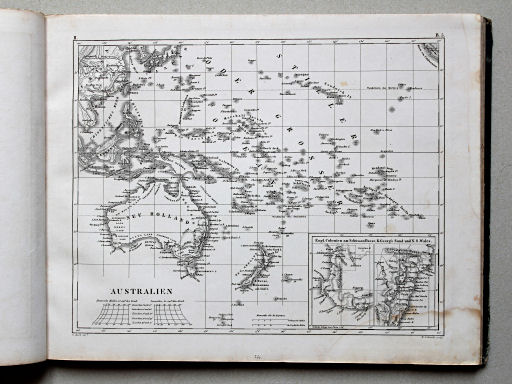 Brockhaus, Bilder-Atlas Conversations-Lexikon, II, 1856
359 (8). Australien