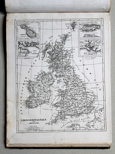 Brockhaus, Bilder-Atlas Conversations-Lexikon, II, 1856
370 (21). Grossbritannien und Ireland