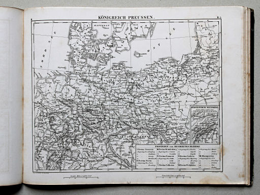 Brockhaus, Bilder-Atlas Conversations-Lexikon, II, 1856
393 (28). Königreich Preussen