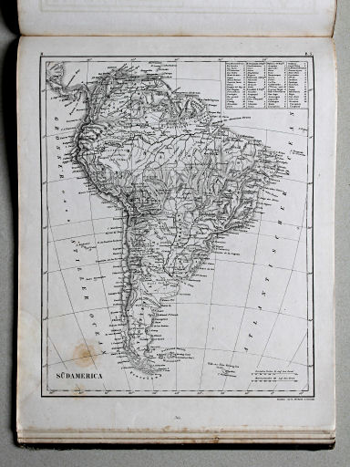 Brockhaus, Bilder-Atlas Conversations-Lexikon, II, 1856
361 (32). Südamerika