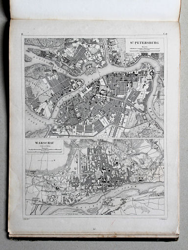 Brockhaus, Bilder-Atlas Conversations-Lexikon, II, 1856
44 (37). St. Petersburg, Warschau