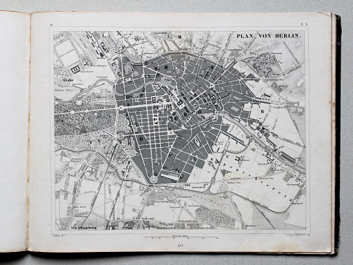Brockhaus, Bilder-Atlas Conversations-Lexikon, II, 1856
475 (38). Plan von Berlin