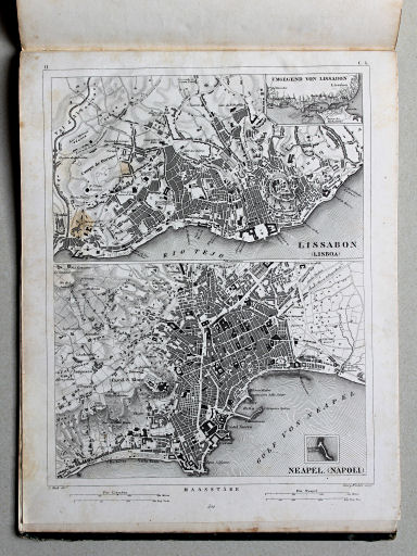 Brockhaus, Bilder-Atlas Conversations-Lexikon, II, 1856
402 (40). Lissabon, Neapel