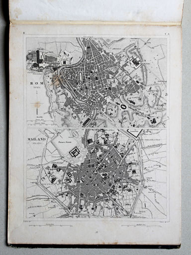 Brockhaus, Bilder-Atlas Conversations-Lexikon, II, 1856
53 (41). Rom, Mailand