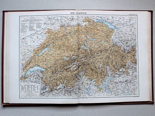 Brockhaus, Bilder-Atlas, Ikonographische Encyclopädie, VIII, ca. 1878
21.22. Die Schweiz