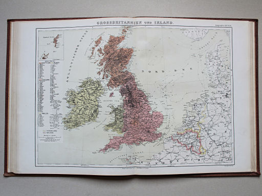 Brockhaus, Bilder-Atlas, Ikonographische Encyclopädie, VIII, ca. 1878
31.32. Großbritannien und Irland