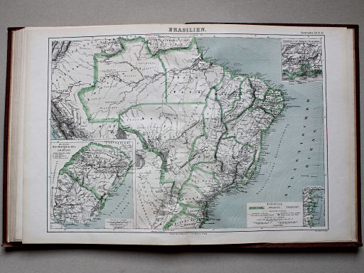 Brockhaus, Bilder-Atlas, Ikonographische Encyclopädie, VIII, ca. 1878
51.52. Brasilien