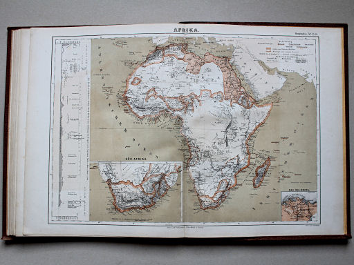 Brockhaus, Bilder-Atlas, Ikonographische Encyclopädie, VIII, ca. 1878
55.56. Afrika