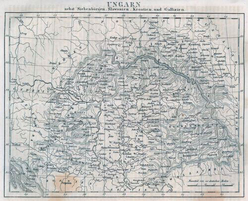Brockhaus, Bilder-Conversations-Lexikon, 1837-1841
4.520. Ungarn nebst Siebenbürgen, Slawonien, Kroatien und Gallizien