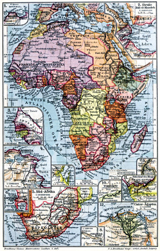 Brockhaus' Kleines Konversations-Lexikon, 1911
1.18a. Afrika&nbsp;I