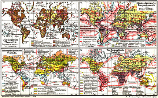 Brockhaus' Kleines Konversations-Lexikon, 1911
1.526b. Erdkarten&nbsp;II