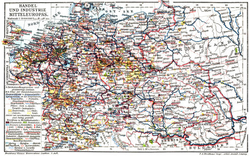 Brockhaus' Kleines Konversations-Lexikon, 1911
1.754a. Handel, Industrie und Landwirtschaft&nbsp;I