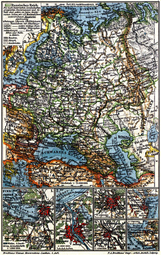 Brockhaus' Kleines Konversations-Lexikon, 1911
2.576a. Europäisches Russland&nbsp;I
