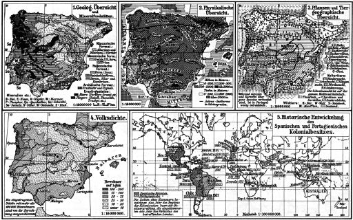 Brockhaus' Kleines Konversations-Lexikon, 1911
2.730b. Spanien und Portugal&nbsp;II