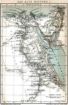 Brockhaus' Konversations-Lexikon, 1894-1897
1.241a. Das alte Ägypten. I.