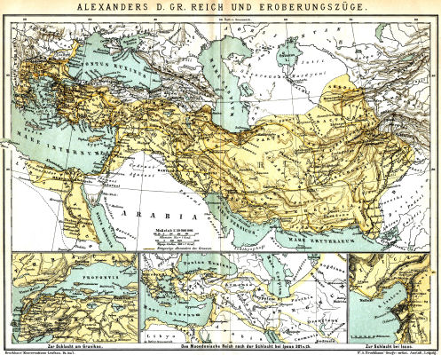 Brockhaus' Konversations-Lexikon, 1894-1897
1.361. Alexanders d. Gr. Reich und Eroberungszüge