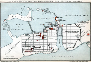 Brockhaus' Konversations-Lexikon, 1894-1897
1.373a. I. Alexandrien im ersten Jahrhundert vor und nach Christus