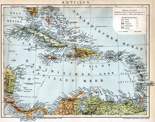 Brockhaus' Konversations-Lexikon, 1894-1897
1.692. Antillen