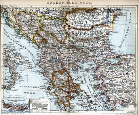 Brockhaus' Konversations-Lexikon, 1894-1897
2.330. Balkanhalbinsel
