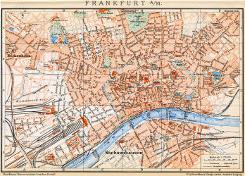 Brockhaus' Konversations-Lexikon, 1894-1897
7.40a. Frankfurt a/M.