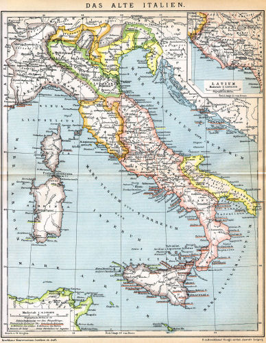 Brockhaus' Konversations-Lexikon, 1894-1897
9.742. Das alte Italien