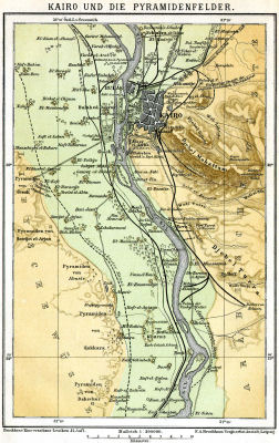 Brockhaus' Konversations-Lexikon, 1894-1897
10.24. Kairo und die Pyramidenfelder
