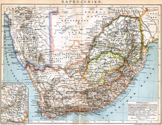 Brockhaus' Konversations-Lexikon, 1894-1897
10.118. Kapkolonien