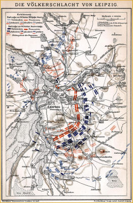 Brockhaus' Konversations-Lexikon, 1894-1897
11.66. Die Völkerschlacht von Leipzig
