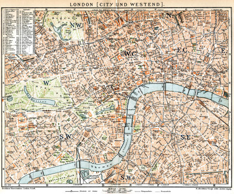 Brockhaus' Konversations-Lexikon, 1894-1897
11.278a. London [City und Westend]