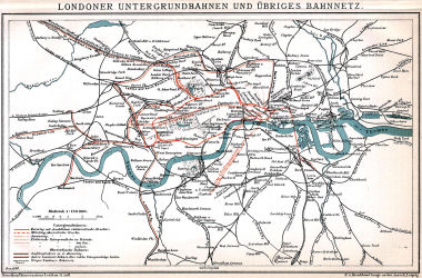 Brockhaus' Konversations-Lexikon, 1894-1897
11.287. Londoner Untergrundbahnen und übriges Bahnnetz